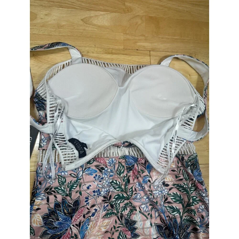 NWT Guess Womens Floral Sleeveless  BodyCon Dress Size 8 - Picture 5 of 9